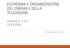 ECONOMIA E ORGANIZZAZIONE DEL CINEMA E DELLA TELEVISIONE