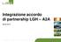 Integrazione accordo di partnership LGH A2A. Aprile 2019
