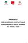 PROPOSTE PER IL RINNOVO CONTRATTUALE PER GLI ADDETTI DELLE AZIENDE DEI TESSILI VARI