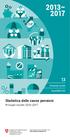 Sicurezza sociale. Statistica delle casse pensioni. Principali risultati