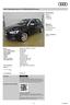 null Audi A1 Sportback Admired 1.4 TDI 66 kw (90 PS) 5-marce Informazione Offerente Prezzo ,00 IVA detraibile