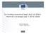 La modernizzazione degli aiuti di Stato: riforme e strategie per il Nicola Pesaresi Trieste, 4 Marzo 2013