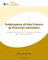 Pubblicazione all Albo Pretorio da Protocollo Informatico