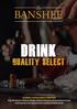 Drink quality select