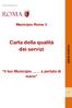 Carta della qualità dei servizi