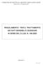 REGOLAMENTO PER IL TRATTAMENTO DEI DATI SENSIBILI E GIUDIZIARI AI SENSI DEL D.LGS. N. 196/2003