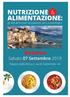 NUTRIZIONE & ALIMENTAZIONE: Genova. Sabato 07 Settembre Palazzo della Borsa via XX Settembre, 44