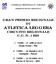 ATLETICA LEGGERA CIRCUITO REGIONALE C.U. N. 1 BIS