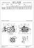 NHD F BAR. Technical Characteristics. Overall dimensions. Caratteristiche Tecniche. Dimensioni d'ingombro. Albero maschio - Solid shaft