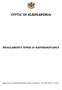 CITTA DI ALESSANDRIA REGOLAMENTO SPESE DI RAPPRESENTANZA