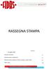 RASSEGNA STAMPA. 07 aprile Sommario: Rassegna Associativa. Rassegna Sangue e Emoderivati