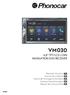 VM030 6,8 TFT/LCD 2 DIN NAVIGATION DVD RECEIVER