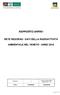 RAPPORTO ARPAV: RETE RESORAD - DATI DELLA RADIOATTIVITÀ AMBIENTALE NEL VENETO - ANNO