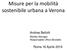 Misure per la mobilità sostenibile urbana a Verona