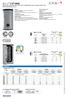 BOLLY 2 ST XB BOLLY 2 ST XC. Modello. Tempo di riscaldamento con resistenze elettriche integr. elettrica da 10 C a 45 C [min]