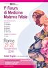Roma Forum di Medicina Materno Fetale. Novembre. Hotel Ergife Via Aurelia, 619