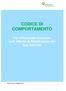 CODICE DI COMPORTAMENTO. Per il Personale Coinvolto nell Attività di Distribuzione del Gas Naturale