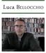 LUCA BELLOCCHIO. (MPHIL, PhD)