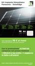 Kit impianto fotovoltaico Panasonic - SolarEdge