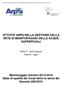 ATTIVITA ARPA NELLA GESTIONE DELLA RETE DI MONITORAGGIO DELLE ACQUE SUPERFICIALI