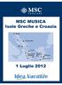MSC MUSICA Isole Greche e Croazia