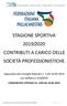 STAGIONE SPORTIVA 2019/2020 CONTRIBUTI A CARICO DELLE SOCIETÀ PROFESSIONISTICHE