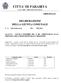 CITTA DI PARABITA C.A.P PROVINCIA DI LECCE DELIBERAZIONE DELLA GIUNTA COMUNALE