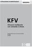 KFV Chiusure multipunto con comando a chiave