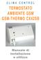 TERMOSTATO AMBIENTE GSM GSM-THERMO CX42SB