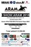 I SHOW ARAM 2018 ASSOCIAZIONE REINING ABRUZZO MARCHE ASD marzo 2018 Giudice IRHA-FISE-NRHA Worldwide Filippo MASI