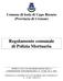Comune di Isola di Capo Rizzuto (Provincia di Crotone) Regolamento comunale di Polizia Mortuaria