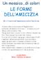 LE FORME DELL AMICIZIA