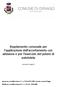 Regolamento comunale per l'applicazione dell'accertamento con adesione e per l'esercizio del potere di autotutela