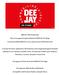 DEEJAY ON STAGE Dal 3 al 24 agosto la quinta edizione di DEEJAY On Stage. il contest di Radio DEEJAY con la colonna sonora dell estate 2019