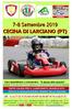 7-8 Settembre 2019 CECINA DI LARCIANO (PT)