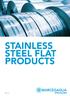 STAINLESS STEEL FLAT PRODUCTS