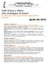 Valli Grana e Maira una montagna di tesori Un mese nelle valli, appuntamenti, suggerimenti e proposte Aprile 04/2013