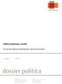 dossier politica Politica finanziaria e fiscale Occorrono riforme profonde per una Svizzera forte