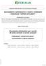 DOCUMENTO INFORMATIVO CONTO CORRENTE - FIDEURAM UPPER AFFLUENT -