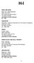 H-I. HEAD AND NECK New York : Wiley-Blackwell ISSN Già: Head and Neck Surgery 16(1994)-27(2005); pacchetto on-line di Ateneo lac.