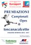 toscanacalcetto PREMIAZIONI Campionati Opes Eurosport STAGIONE SPORTIVA Associazione di Promozione Sociale e Sportiva