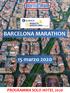 BARCELONA MARATHON. 15 marzo 2020 PROGRAMMA SOLO HOTEL 2020