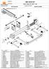 SO Telaio compl. SO Snr. Additional parts for M5111.S. Disegno nr.: Descrizione: