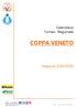 Calendario Torneo Regionale COPPA VENETO. Stagione 2019/2020