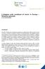 L indagine sulle condizioni di lavoro in Europa Relazione generale A cura di Eurofound 1