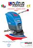 H507 LAVAPAVIMENTI - SCRUBBER DRYERS. Parma - Italy Tel.: A business of. Catalogo ricambi - Spare parts catalogue F03M