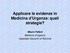 Applicare le evidenze in Medicina d'urgenza: quali strategie? Mauro Fallani Medicina d Urgenza Ospedale Ceccarini di Riccione