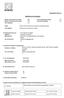 PROPOSTA DI ATTIVAZIONE 1. Scienze infermieristiche di Anestesia e Terapia Intensiva Intensive and critical care nursing