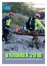 TECNICA, PROFESSIONE E SOCIETÀ VARDIREX 2018 VARIOUS DISASTER RELIEF MANAGEMENT EXERCISE