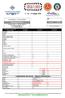 maggio 2019 N N N N N N N N N. Licenza Licence Licenza Licence Licenza Licence Caratteristiche del veicolo Vehicle Characteristics